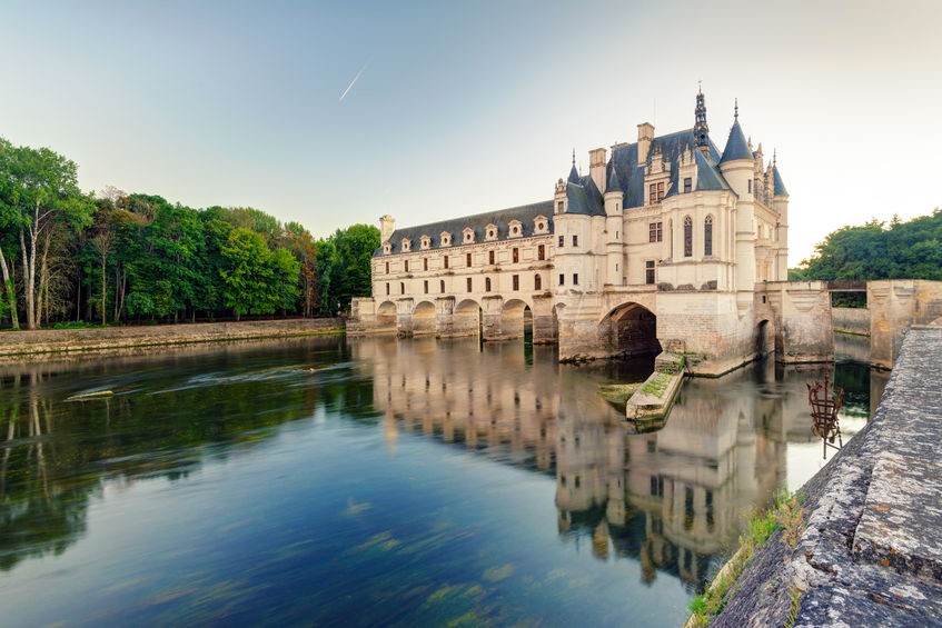 Les châteaux de la Loire : bénis des rois